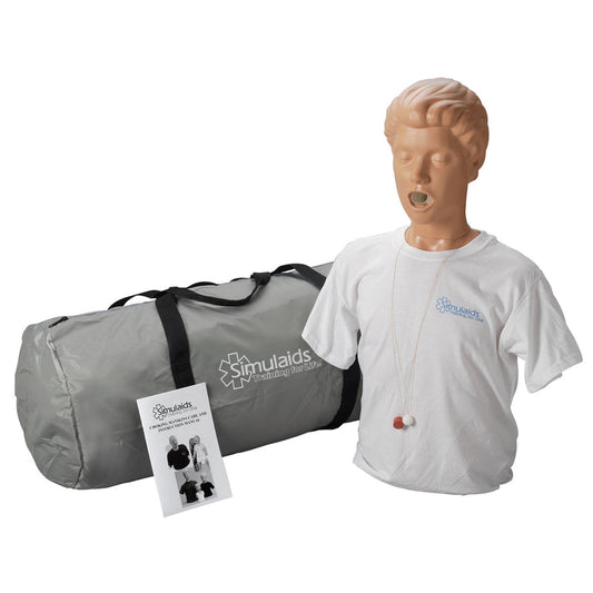 Simulades Adult Choking Manikin With Carry Bag