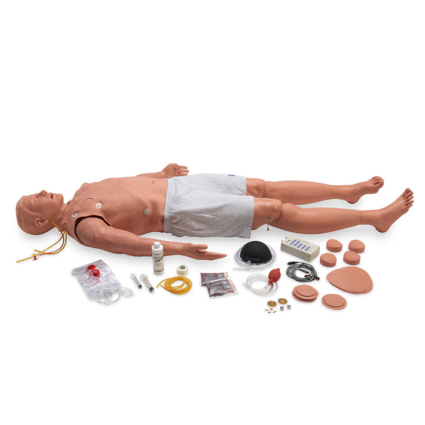 STAT Manikin with Deluxe Airway Management Head By Simulaids