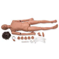 Patient Care With CPR Manikin By Simulaids