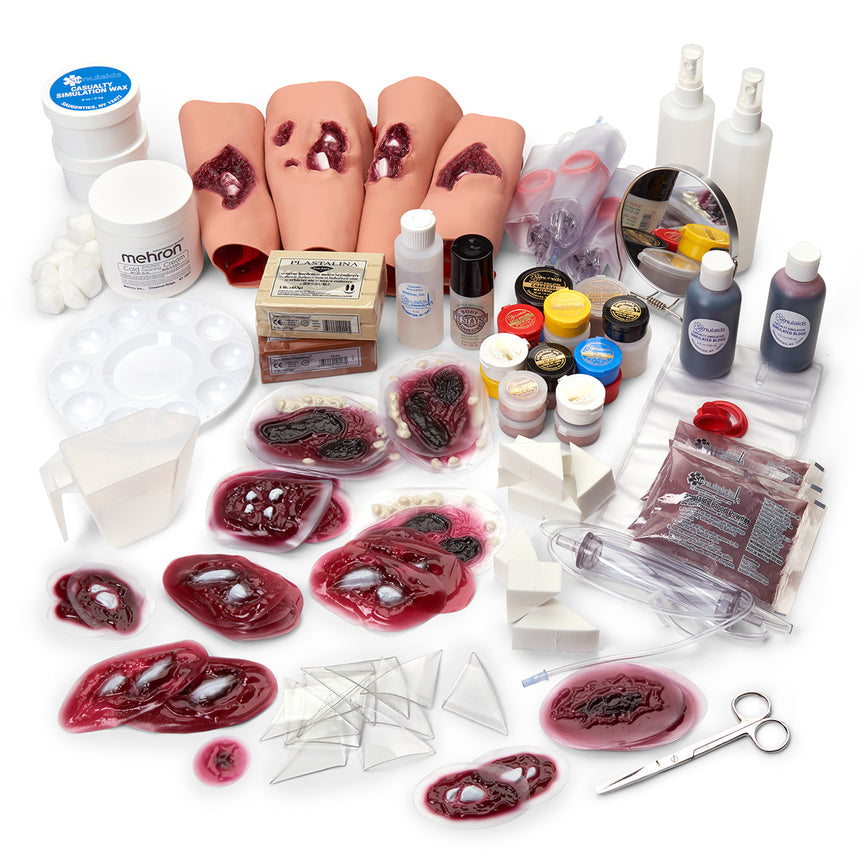 Advanced Military Casualty Simulation Kit By Simulaids