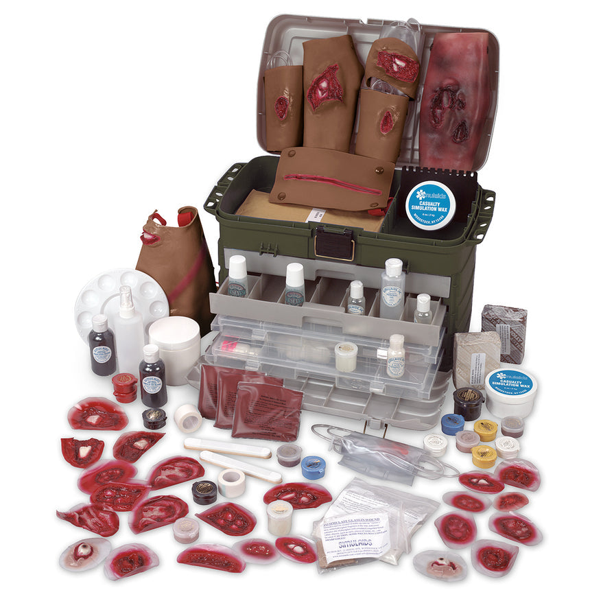 Deluxe Casualty Simulation Kit By Simulaids