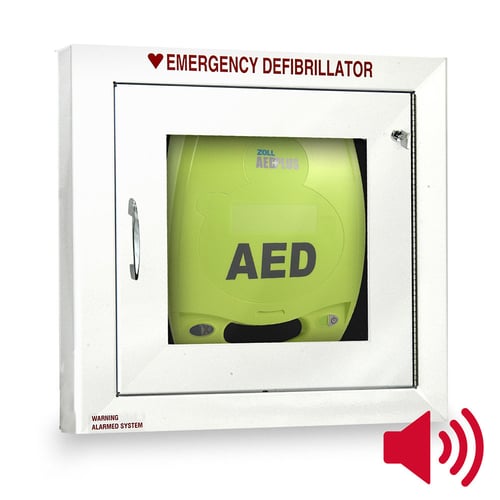 ZOLL AED Plus Standard Size Cabinet With Audible Alarm