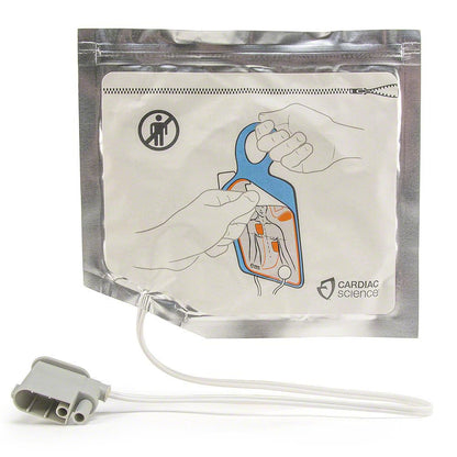 Cardiac Science Powerheart G5 Adult TRAINING Electrode Pads