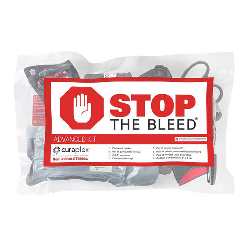 Curaplex Stop The Bleed, Advance Kit Vacuum Sealed