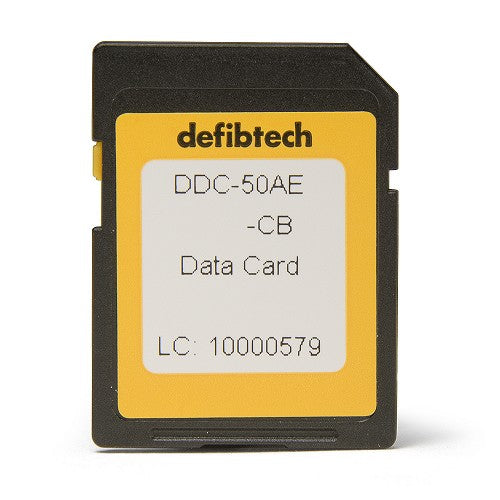 Defibtech Lifeline Or Lifeline AUTO AED Data Card w/Audio Recording