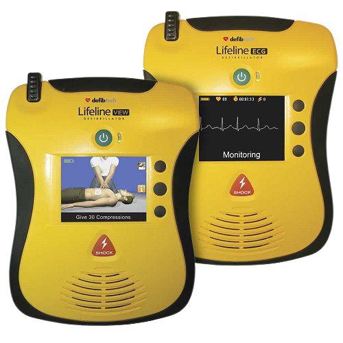 Defibtech Lifeline VIEW/ECG AED Defibrillator