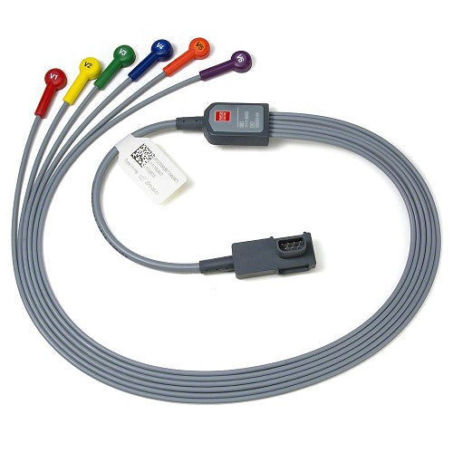 ECG Patient 6 Wire Pre Cordial Lead Attachment Cable