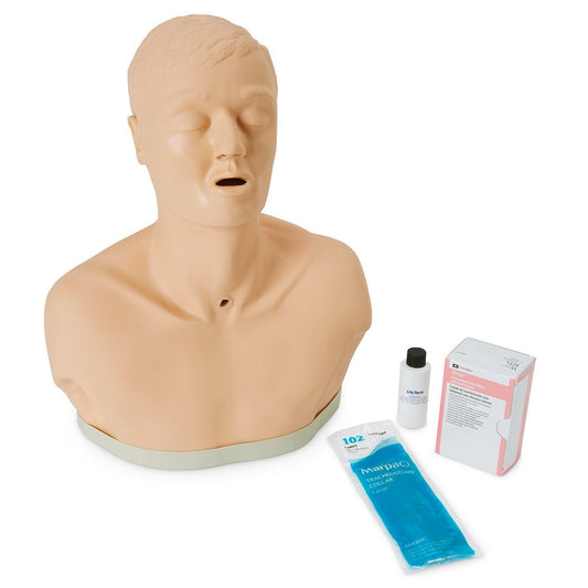 Life/Form Patient Education Tracheostomy Care Manikin - Adult