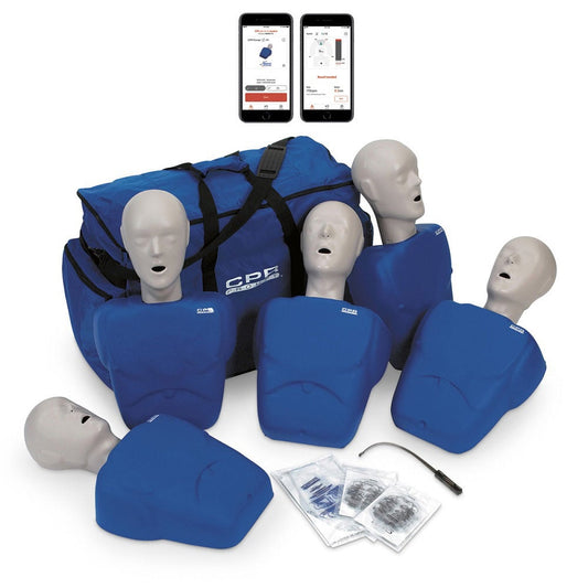 CPR Prompt Plus Adult/Child 5-Pack BLUE Powered By Heartisense