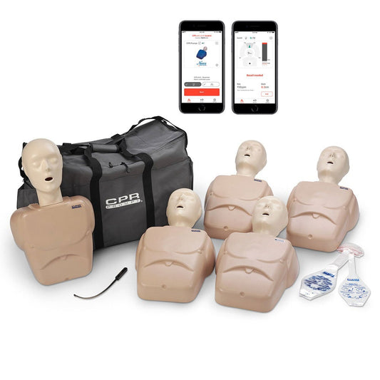 CPR Prompt Plus Adult/Child 5-Pack TAN Powered By Heartisense