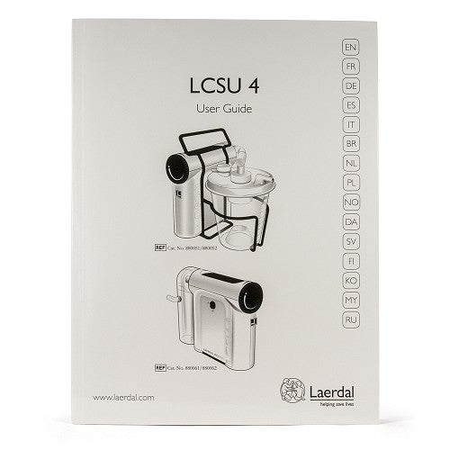 Laerdal Compact Suction Unit LCSU4 User Guide