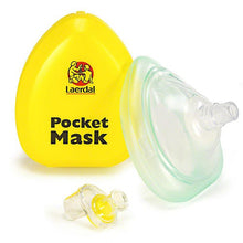 Load image into Gallery viewer, Laerdal Pocket Mask Gloves And Wipe In Yellow Hard Case
