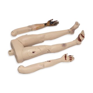 Laerdal Resusci Anne First Aid/Trauma Arms & Leg Module w/Soft Pack