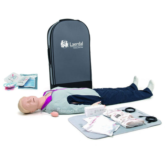 Laerdal Resusci Anne QCPR AED Full Body Trolley Case