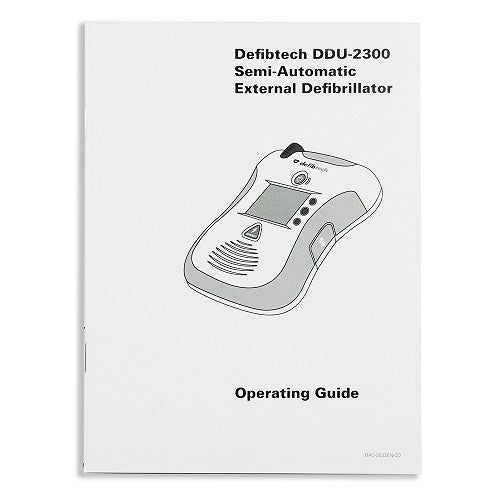 Operating Guide For Defibtech Lifeline VIEW AED