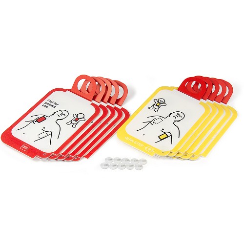 Physio Control AED Training System Replacement Electrode Pads Pack