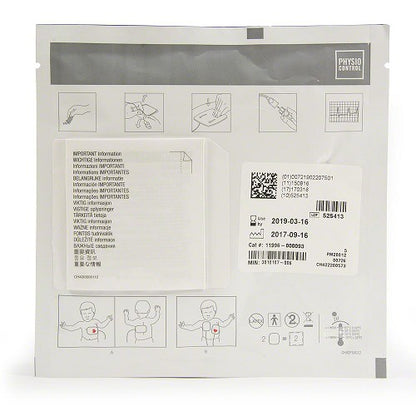 Physio-Control Electrodes Pediatric EDGE System RTS With QUIK-COMBO