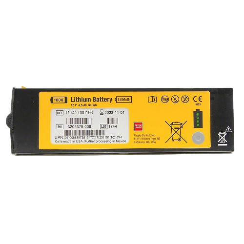 Physio-Control LIFEPAK 1000 Replacement Lithium AED Battery Kit