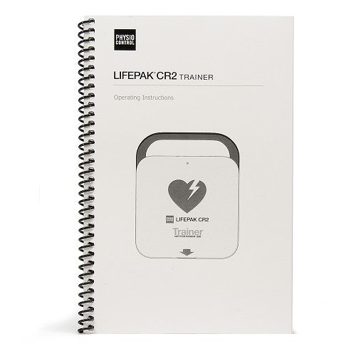 Physio Control LIFEPAK CR2 AED Demo Unit Spiral NoteBook