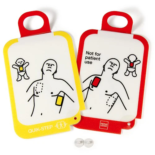 Physio Control LIFEPAK CR2 AED Training System Replacement Electrode Pads