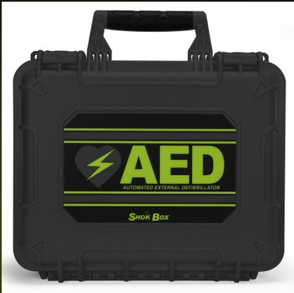 Shok Box Watertight AED Black Hard Carry Case