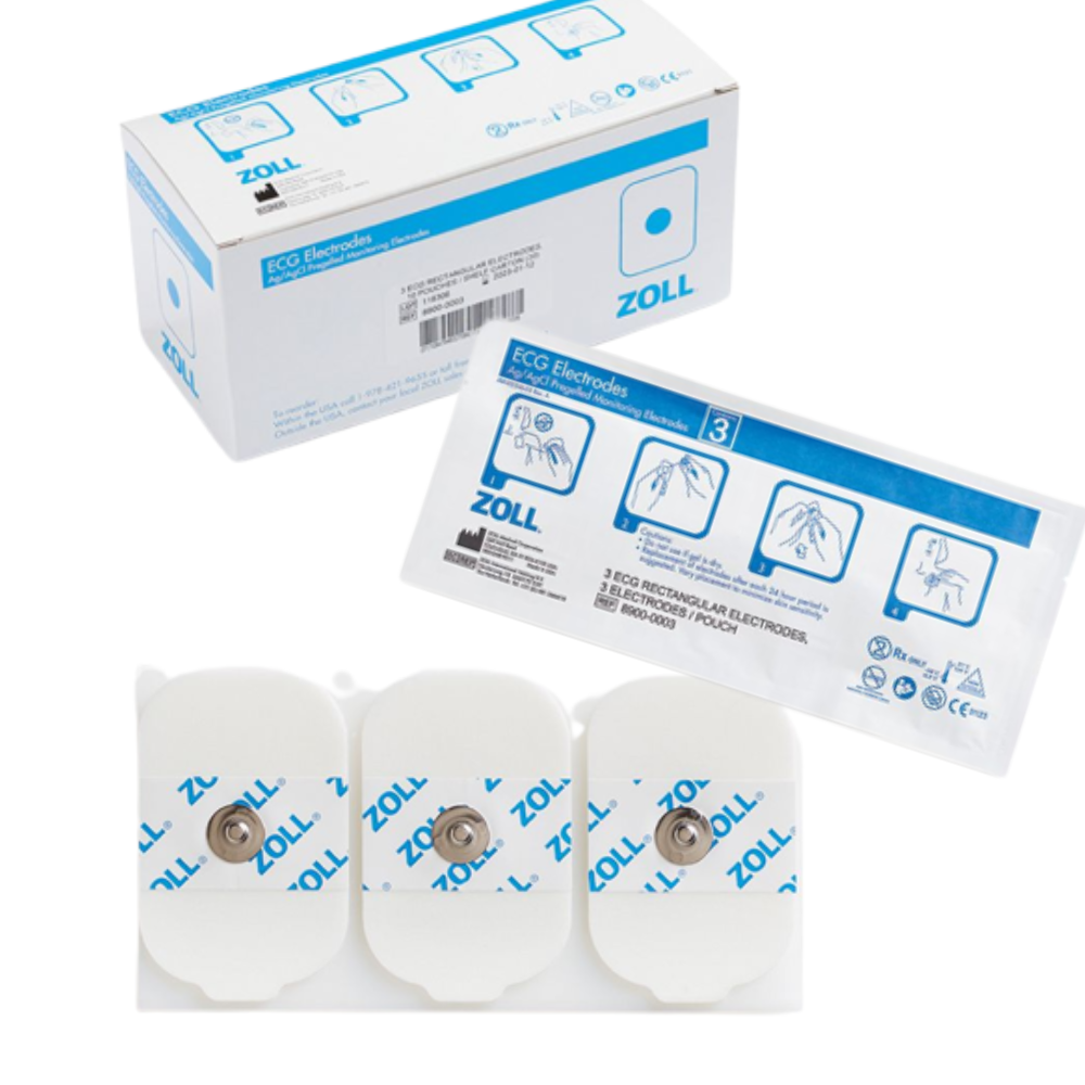 ZOLL 3pk ECG Electrodes