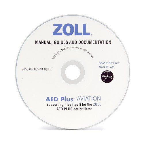 ZOLL AED Plus Defibrillator For Aviation CD