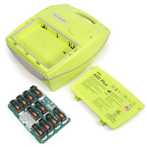 ZOLL AED Plus Defibrillator For Aviation Open Batteries