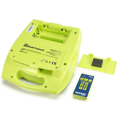 ZOLL AED Plus Trainer Open Batteries