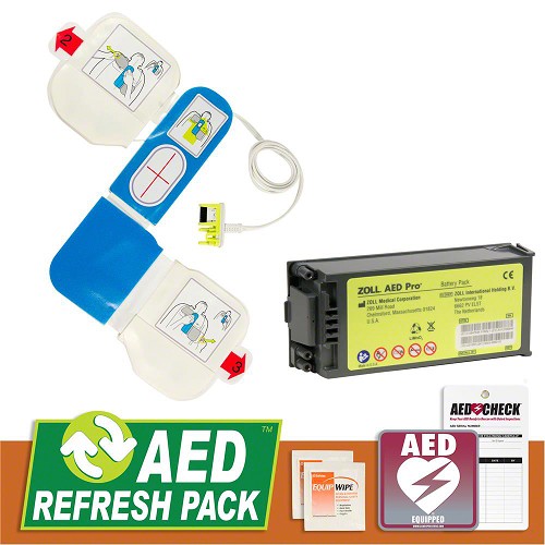 ZOLL AED Pro With CPR-D Padz AED Refresh Pack