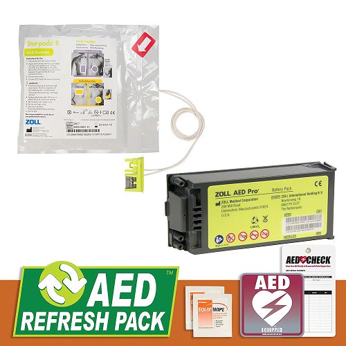 ZOLL AED Pro With Stat Padz II AED Refresh Pack