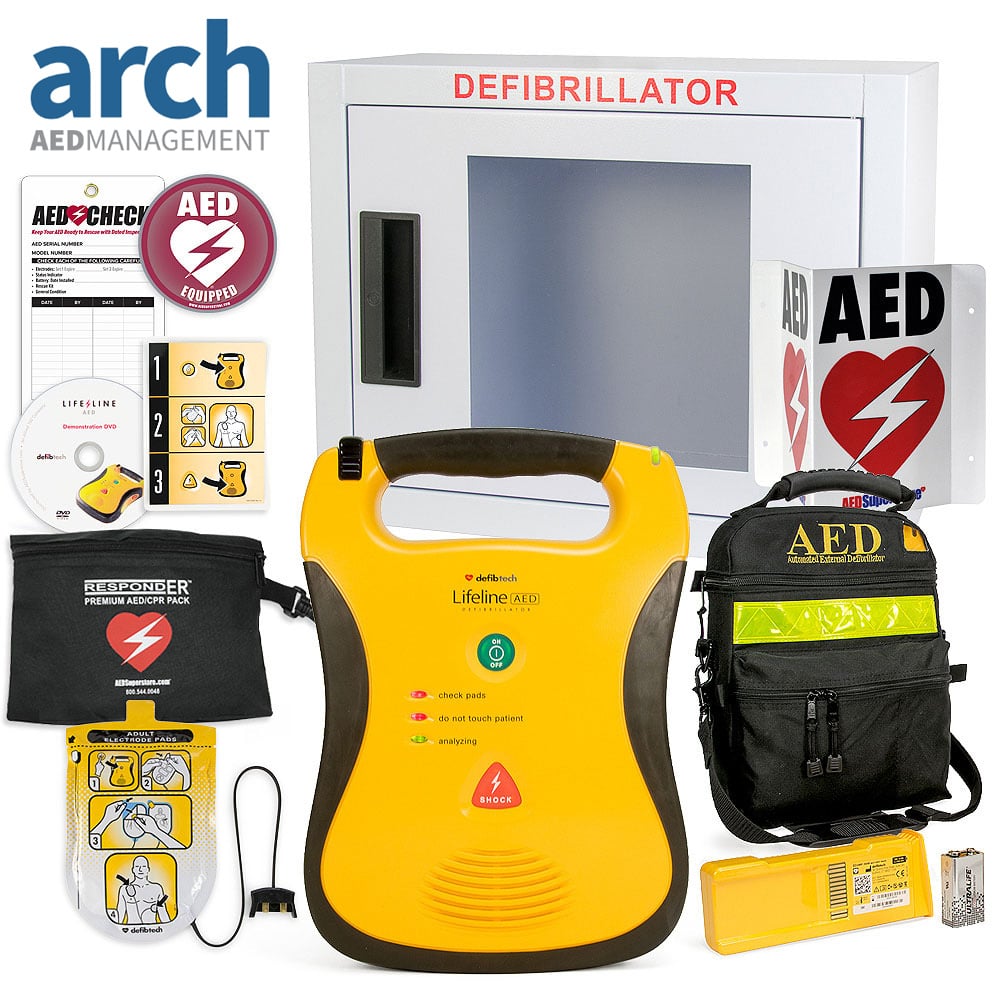 AED Corporate Value Package By Defibtech Lifeline 