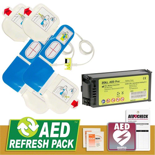 AED Pro with CPR-D Padz Refresh Pack ZOLL