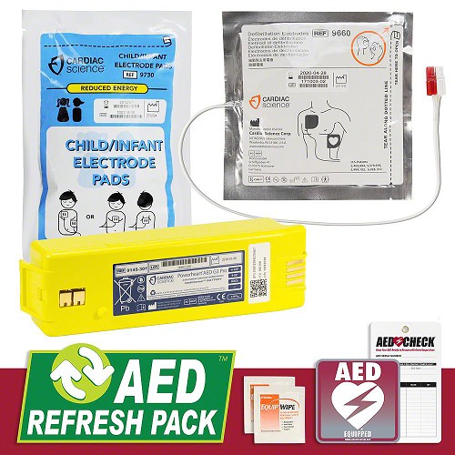 AED Refresh Pack Cardiac Science Powerheart G3 PRO