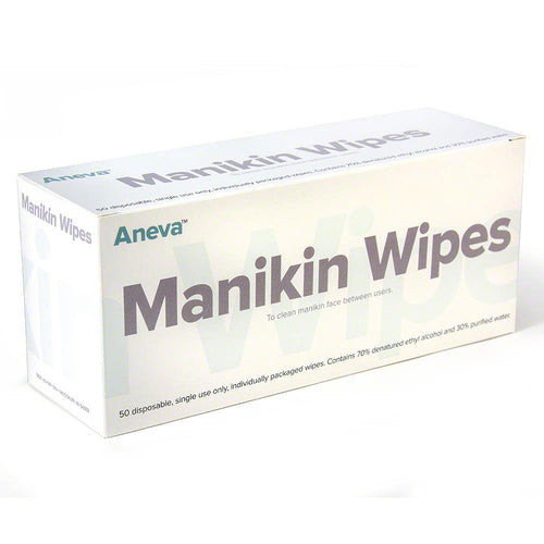 Aneva Training Manikin Wipes Pack