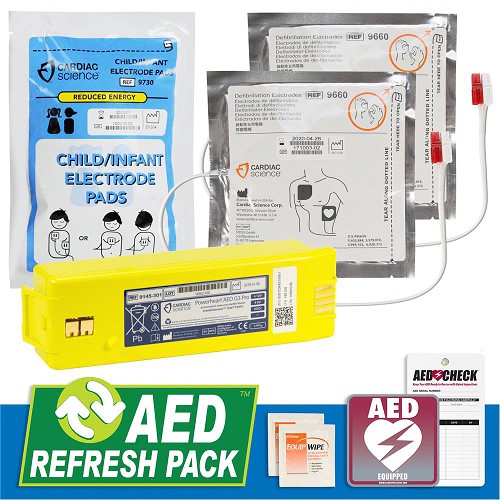 Cardiac Science AED Refresh Pack Powerheart G3 PRO