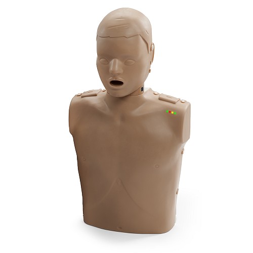 Child Dark Skin Manikin with CPR Monitor by PRESTAN