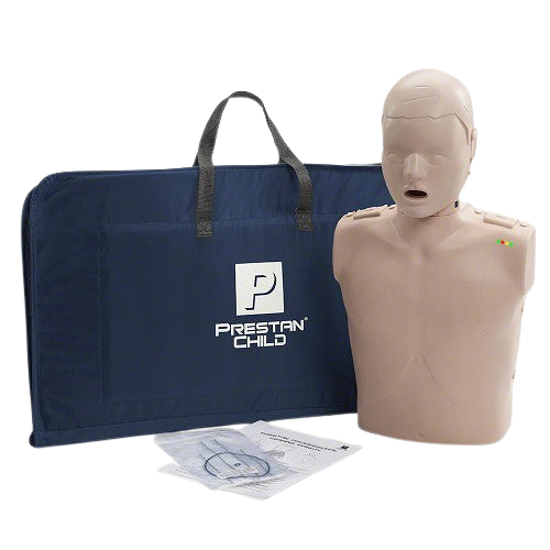 Child Medium Skin Manikin Single with CPR Monitor