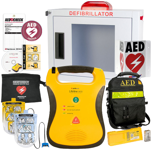 Defibtech Lifeline AEDs Value Package for School & Community