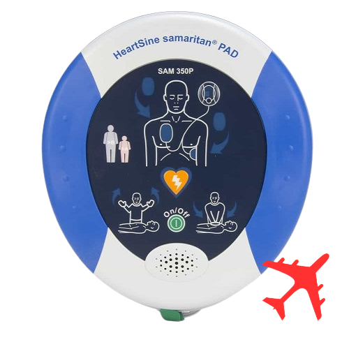 Heartsine Samaritan PAD 350P/360P AED Defibrillator For Aviation