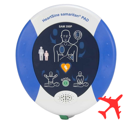 Heartsine Samaritan PAD 350P/360P AED Defibrillator For Aviation