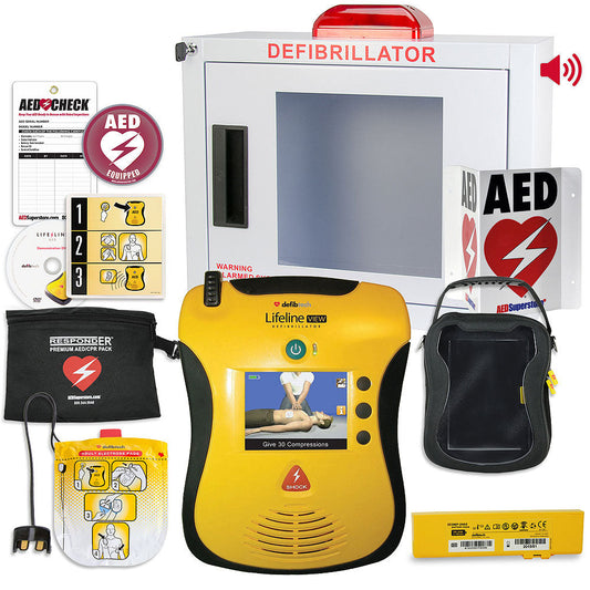 Lifeline VIEW/ECG AED Small Business Package