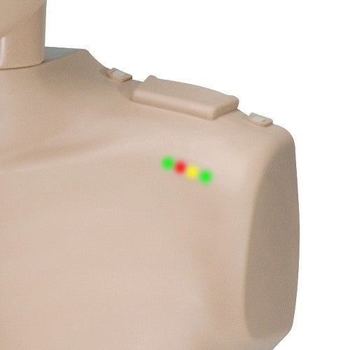 Medium Skin Adult Jaw Thrust Manikin with CPR Monitor