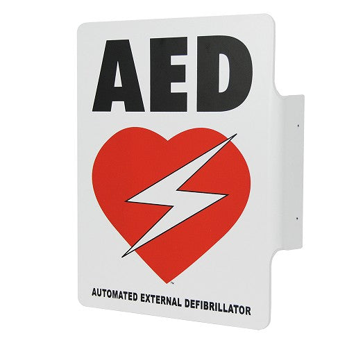 Mount Automated External Defibrillator Wall Sign