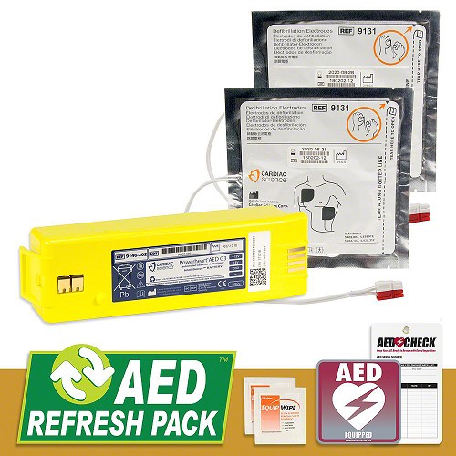 Powerheart G3 AED Refresh Pack Cardiac Science