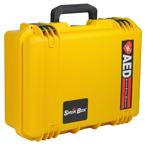 Shok Box Watertight Hard Case for Defibtech Lifeline VIEW ECG PRO