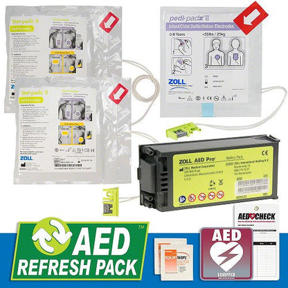 Stat Padz II AED Refresh Pack ZOLL AED Pro