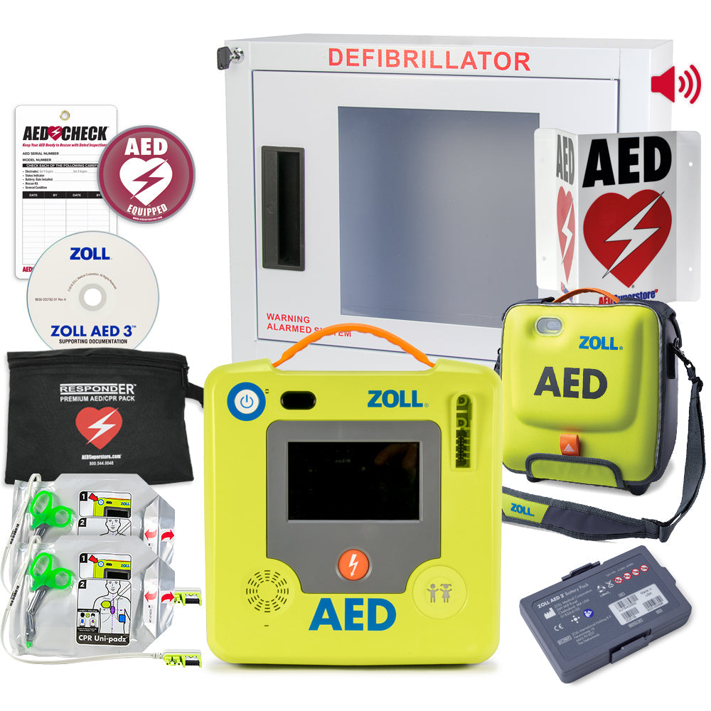 ZOLL AED 3 AED Value Package For Churches