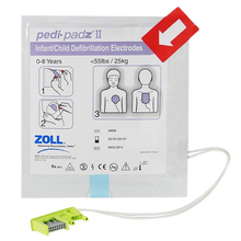 Load image into Gallery viewer, ZOLL Pedi-Padz II Pediatric Electrode Pads For AEDS
