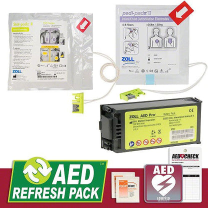 ZOLL Stat Padz II AED Refresh Pack for AED Pro